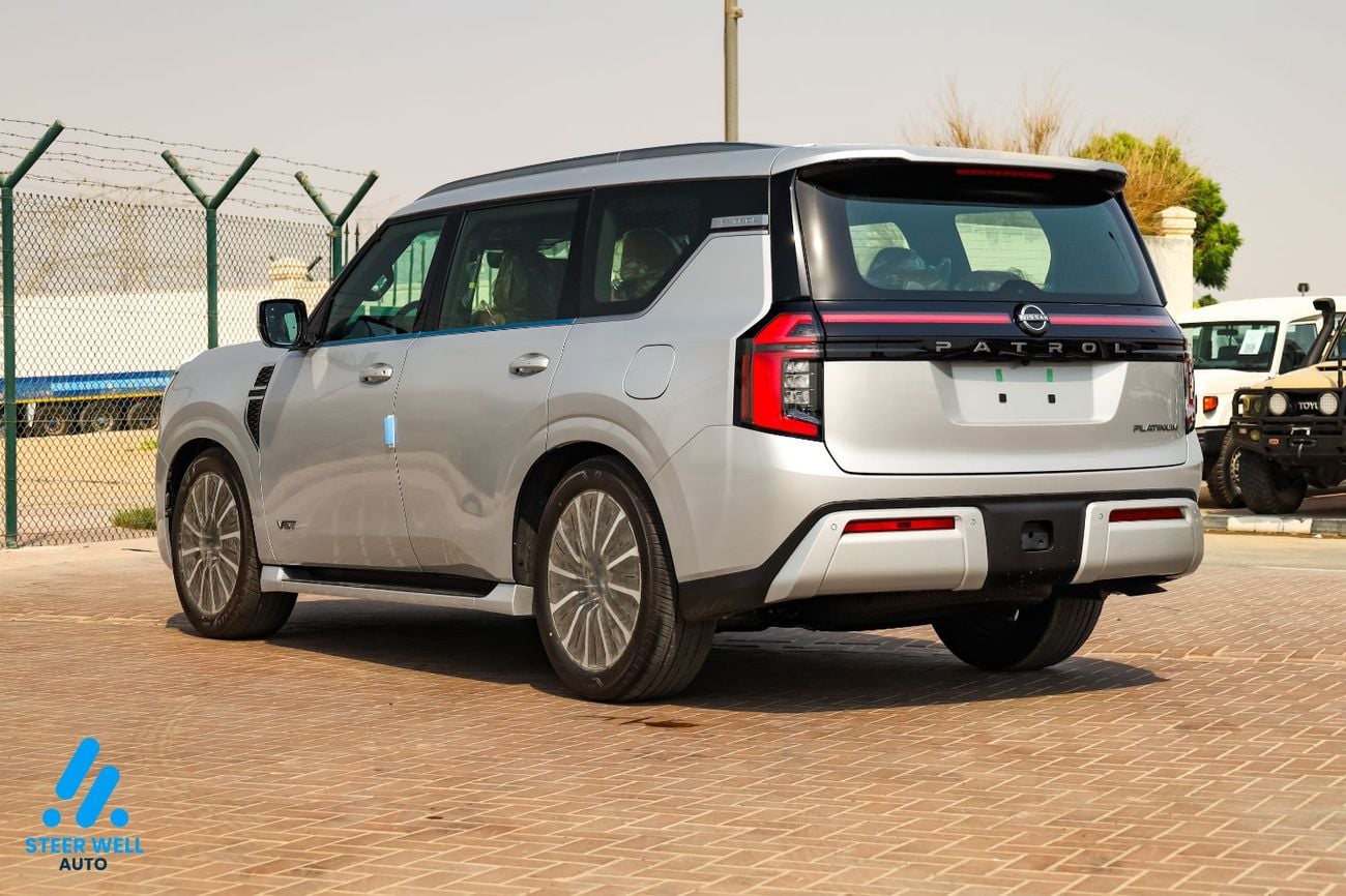 Nissan Patrol LE PLATINUM CITY 2026 GCC 3.5L Twin Turbo V6 | AWD | 9-Speed AT | 8 Seater | Height Contrl | Export Only