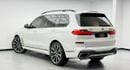 BMW X7 2022 BMW X7 M50i M-Sport, 2027 BMW Warranty + Service Pack, Full BMW Service History, 7 Seater, GCC