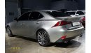 لكزس ISF 2015 Lexus IS-350 F Sport, Warranty, Service History, GCC