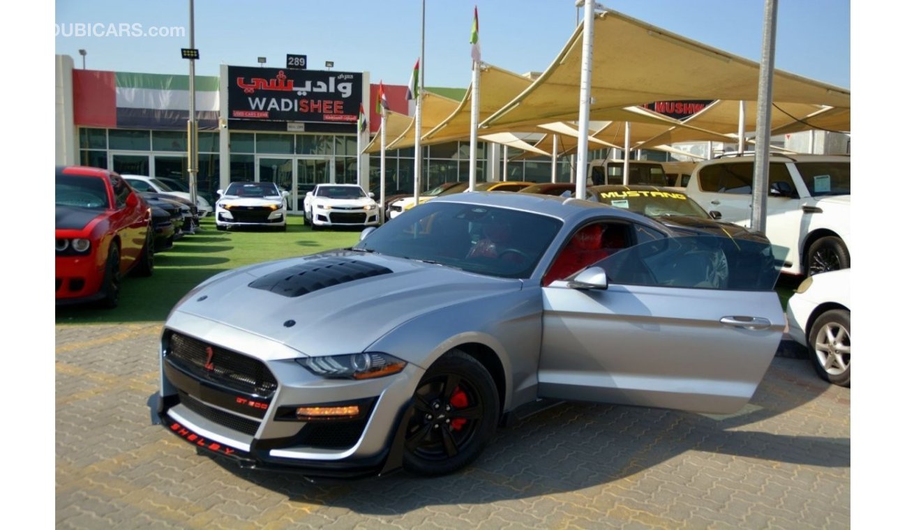 Ford Mustang EcoBoost Premium Mustang EcoBoost is powered by a 2.3-liter turbocharged four-cylinder engine with 3