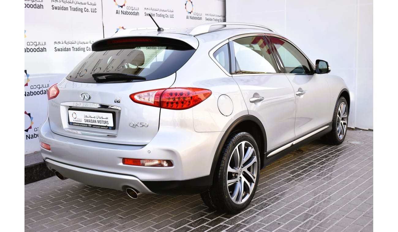 Infiniti QX50 AED 1439 PM | 3.7L QX50 LUX AWD GCC DEALER WARRANTY