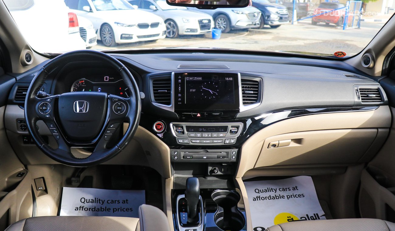 Honda Pilot Touring AWD Agency Warranty Full Service History GCC