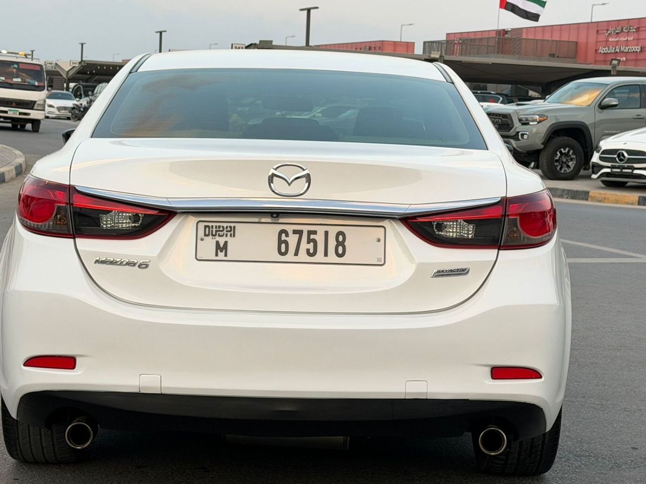 Mazda 6 4-cylinder, accident-free.