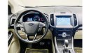 Ford Edge TITANIUM + NAVIGATION + LEATHER + LED LIGHT + SUNROOF / GCC /2017 / UNLIMITED KMS WARRANTY /1,473DHS