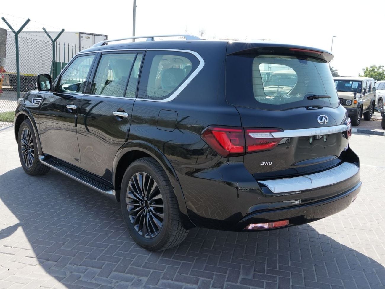 إنفينيتي QX80 2024 INFINITI QX80 LUXURY SENSORY PROACTIVE 5.6L V8 4WD 8-SEATS BRAND NEW 0KM