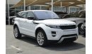 Land Rover Range Rover Evoque RANGE ROVER EVOUQ 2012 GCC SPECEFECATION WITHOUT ACCEDNT WITHOUT PAINT