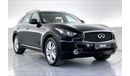 Infiniti QX70 Luxury / Luxe Sensory | 1 year free warranty | 0 down payment | 7 day return policy