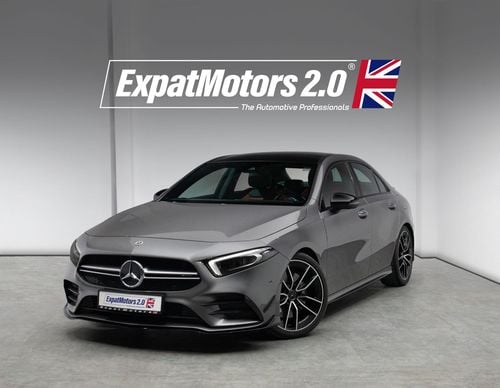 مرسيدس بنز A 35 AMG 4MATIC بريميوم 2.0L Turbo •AWD • Full Service History • GCC Spec