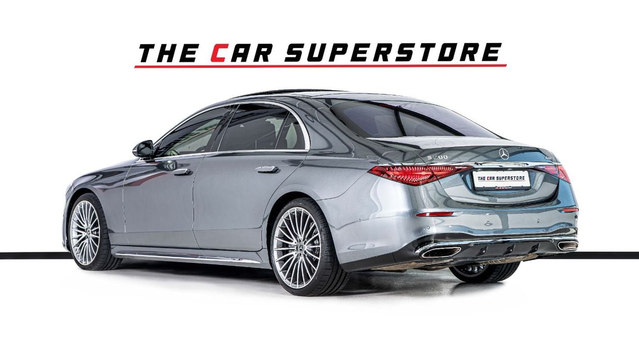 Mercedes-Benz S 550  S500 L 4 Matic-Low Mileage-Full Options-Premium Metallic Exclusive Paint
