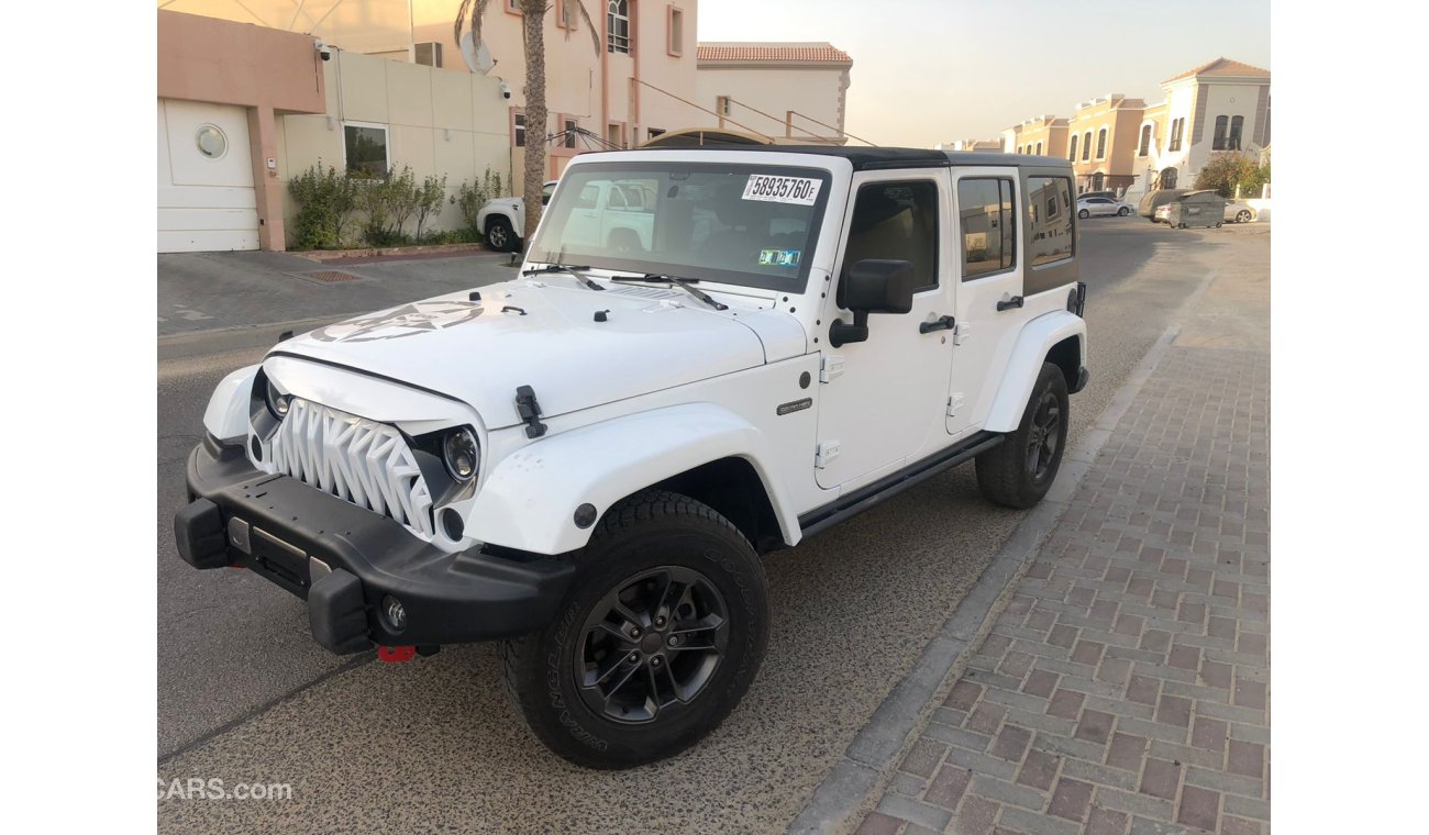 جيب رانجلر 3.6L Petrol, Alloy Rims, DVD Camera, Leather Seats (LOT # WO18)