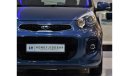 Kia Picanto KIA Picanto FULL OPTION! 2017 Model!! in Blue Color! GCC Specs