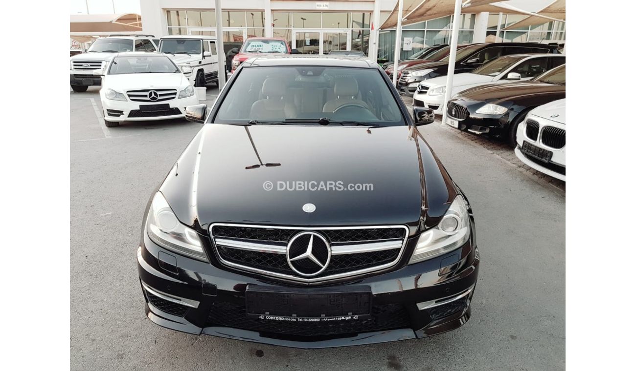 Mercedes-Benz C 350 with C63 kit package AMG from agency model 2013 full service full option panorama leather sea