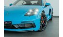 بورش كايمان جي تي أس 2019 Porsche Cayman GTS / Sport Chrono Package Plus / Porsche Warranty & Porsche Service Package