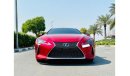 Lexus LC500 5.0L V8 Carbon Fiber Roof Perfect Condition 2018 Model