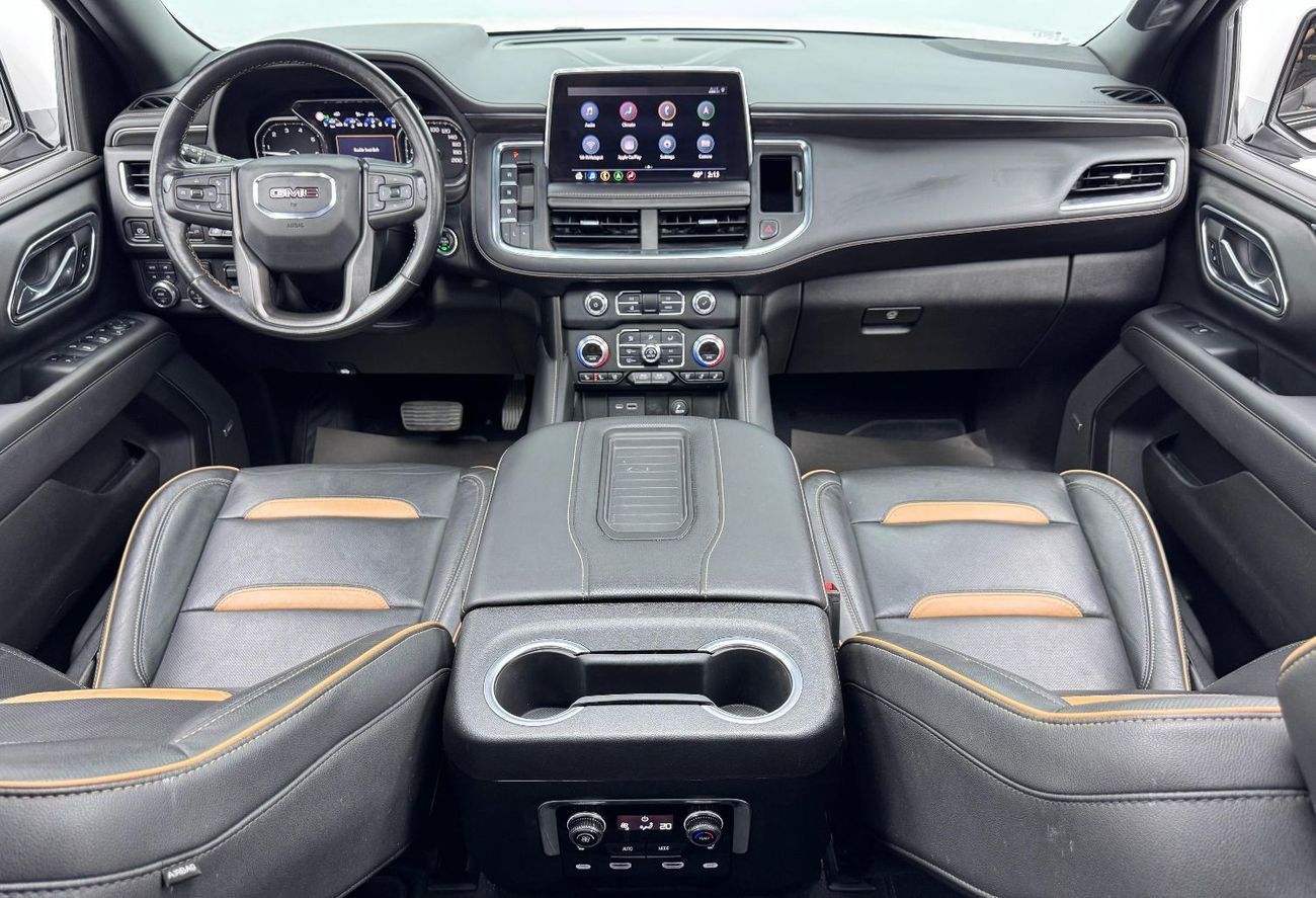 GMC Yukon AT4 5.3L 2021 GMC Yukon AT4, Warranty, Full GMC Service History, Full Options, 8 Seater, GCC