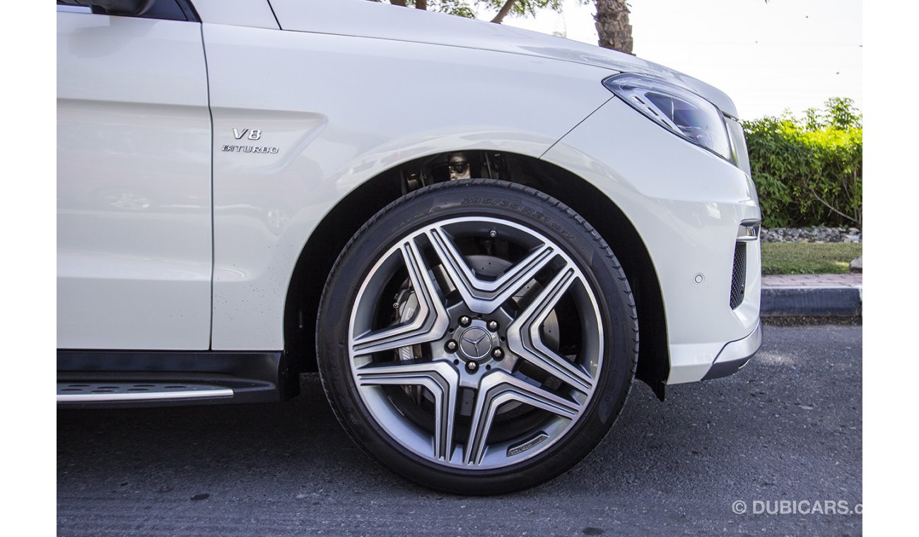 Mercedes-Benz ML 63 AMG MERCEDES ML63 -2013 - GCC - ZERO DOWN PAYMENT - 3065 AED/MONTHLY - 1 YEAR WARRANTY