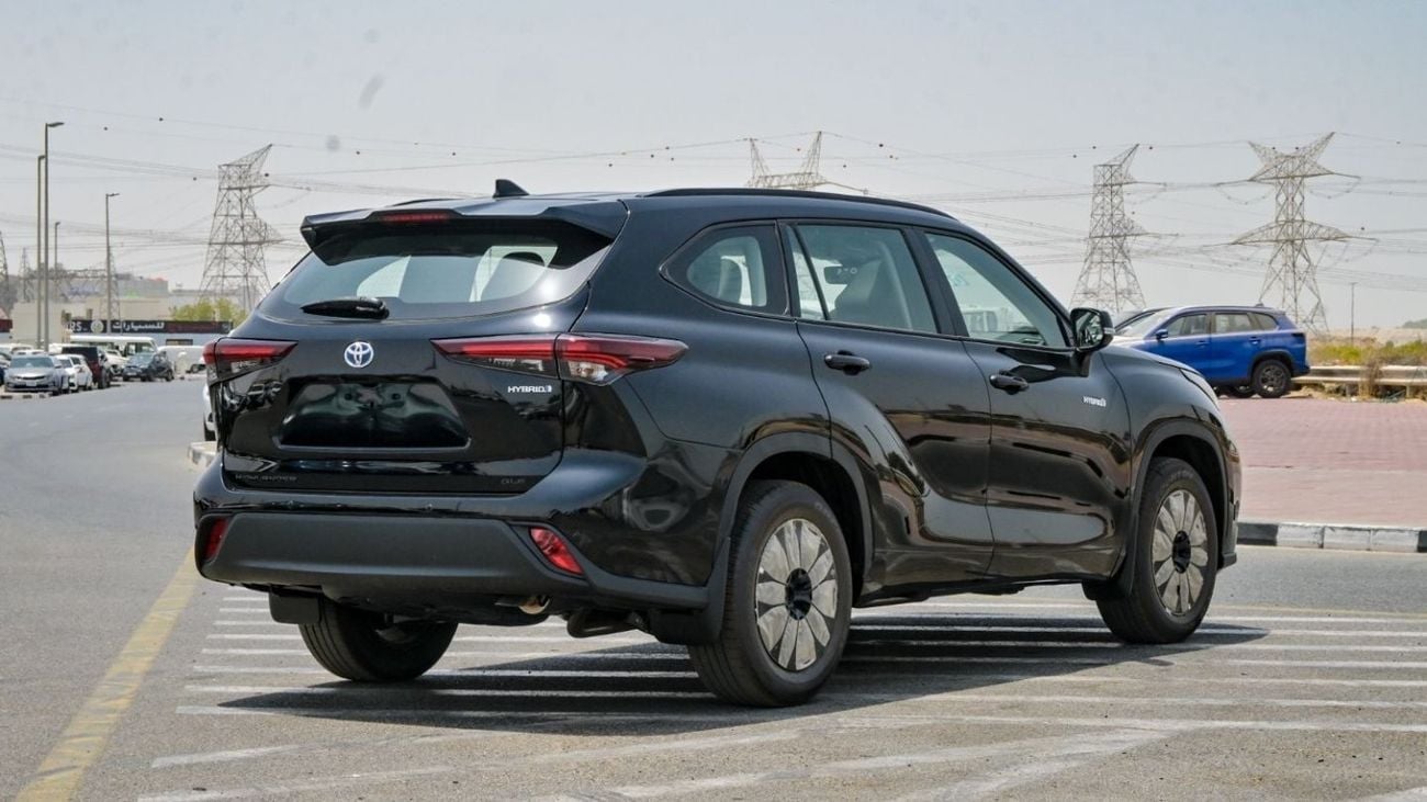 تويوتا هايلاندر Toyota Highlander GLE 2.5 HEV V4 AWD, Sunroof Black Edition - 2024 (Export)