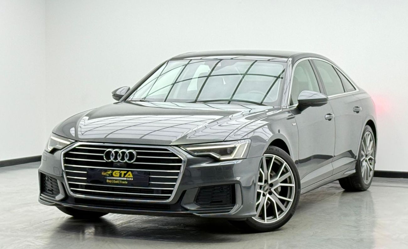 أودي A6 40 TFSI S-Line 2.0L 2022 Audi A6 S-Line 40 TFSI, 2026 Audi Warranty + Service Pack, Low Km, Excellen