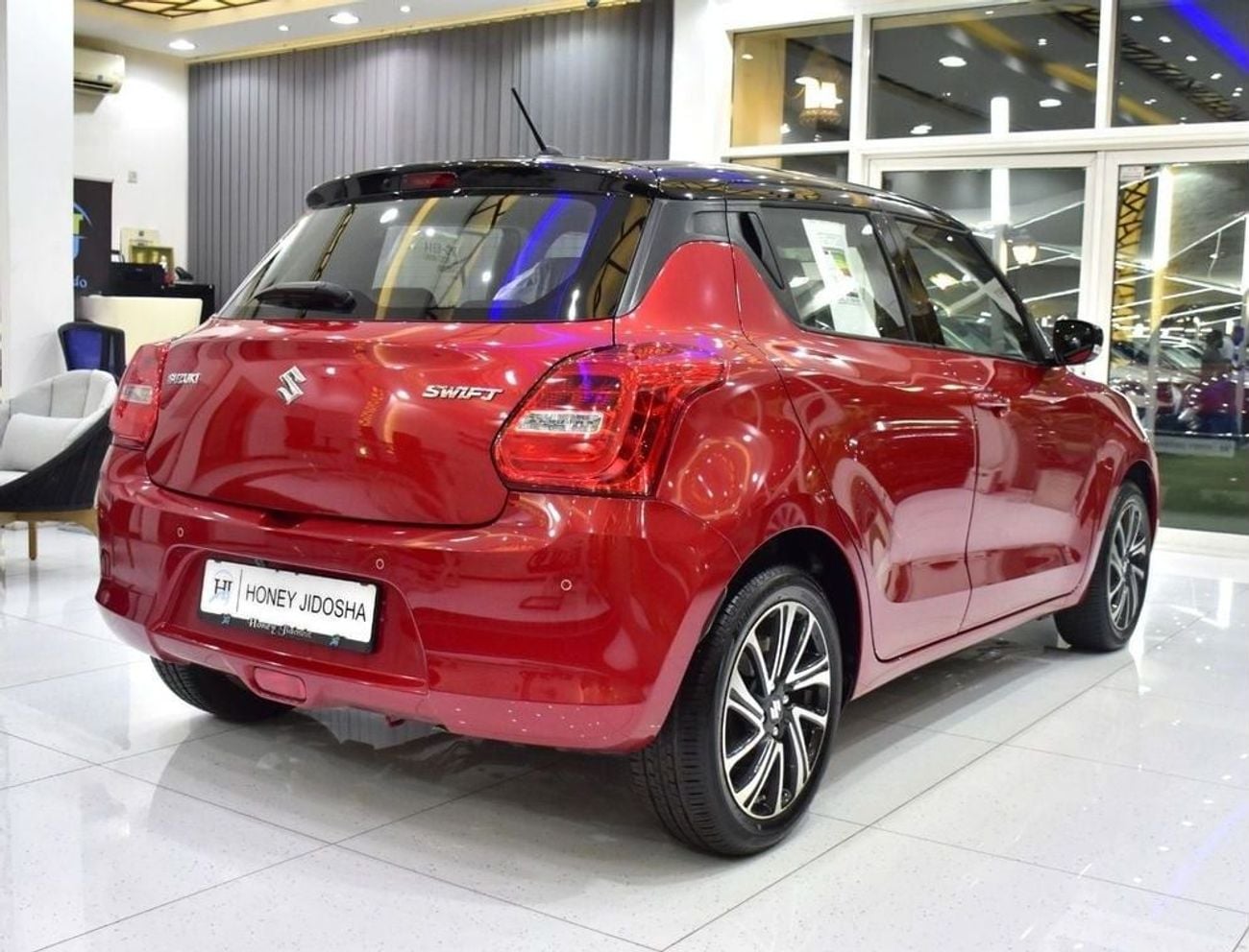 Suzuki Swift EXCELLENT DEAL for our Suzuki Swift 1.2L ( 2024 Model ) in Red Color GCC Specs
