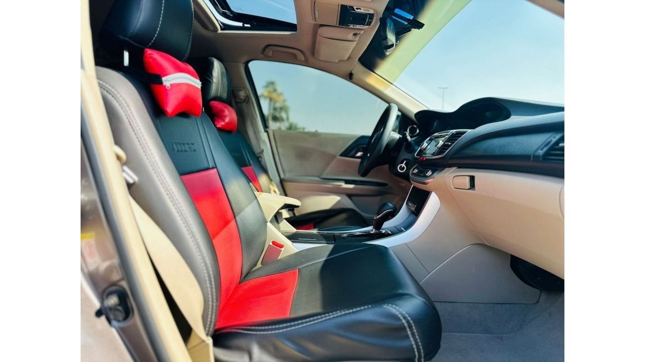 Honda Accord EX AGENCY MAINTAINED || HONDA ACCORD 2.4 V4 FWD || ORIGNAL PAINT || FULL OPTION || 0%DP || GCC