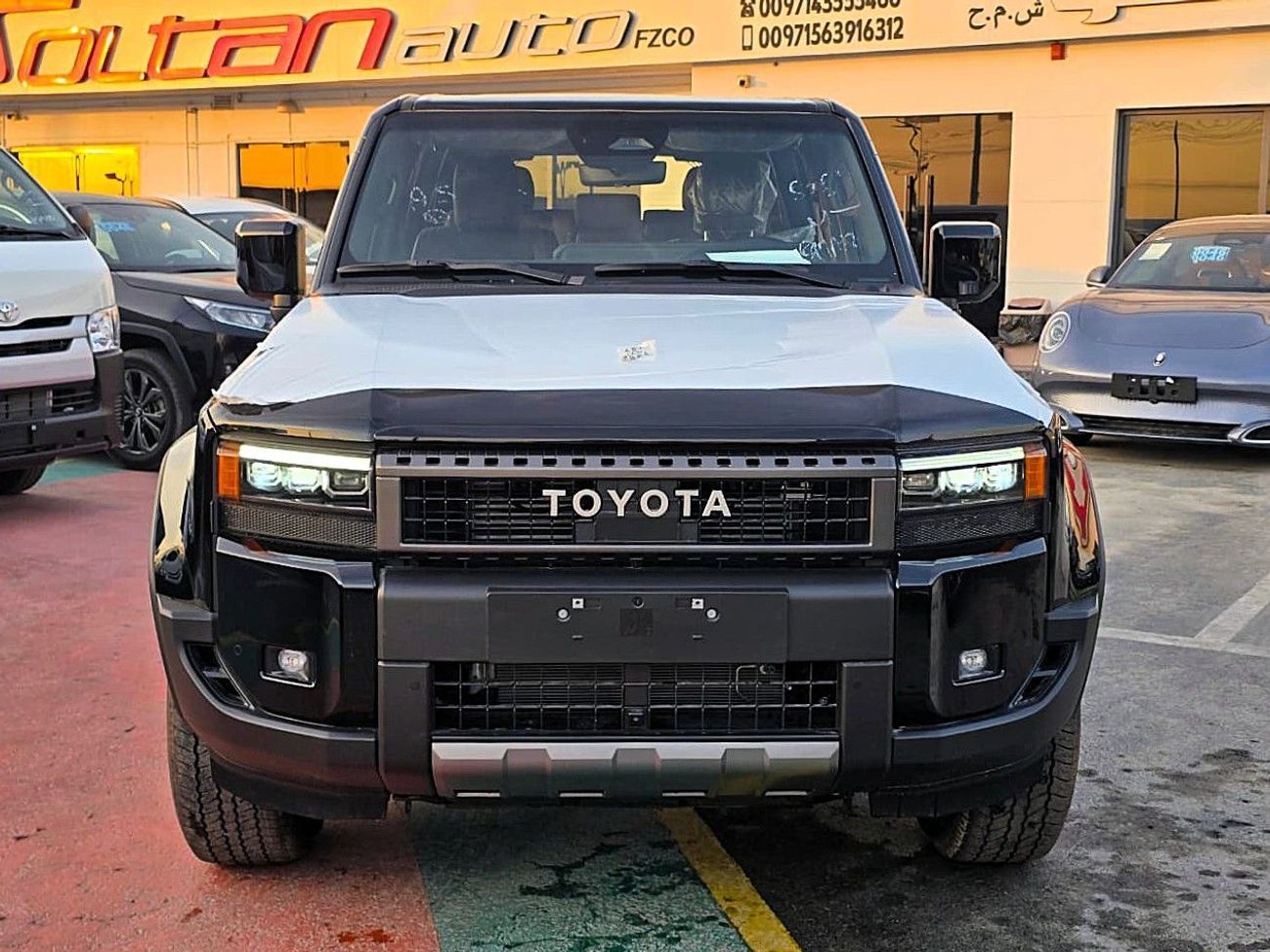 Toyota Prado Adventure Mono Tone 2.4T Toyota land Cruiser Prado 4*4  2.4L Turbo A/T PETROL 2025 black color