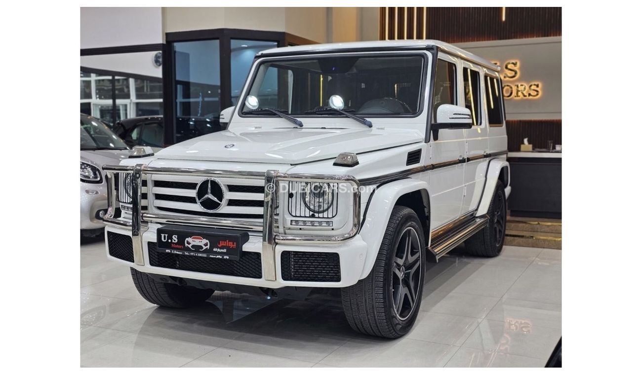 Mercedes-Benz G 500 4X4 MERCEDES G500 2016 GCC DRIVEN 36K ONLY WITH FULL AGENCY SERVICE IN BRAND NEW CONDITION