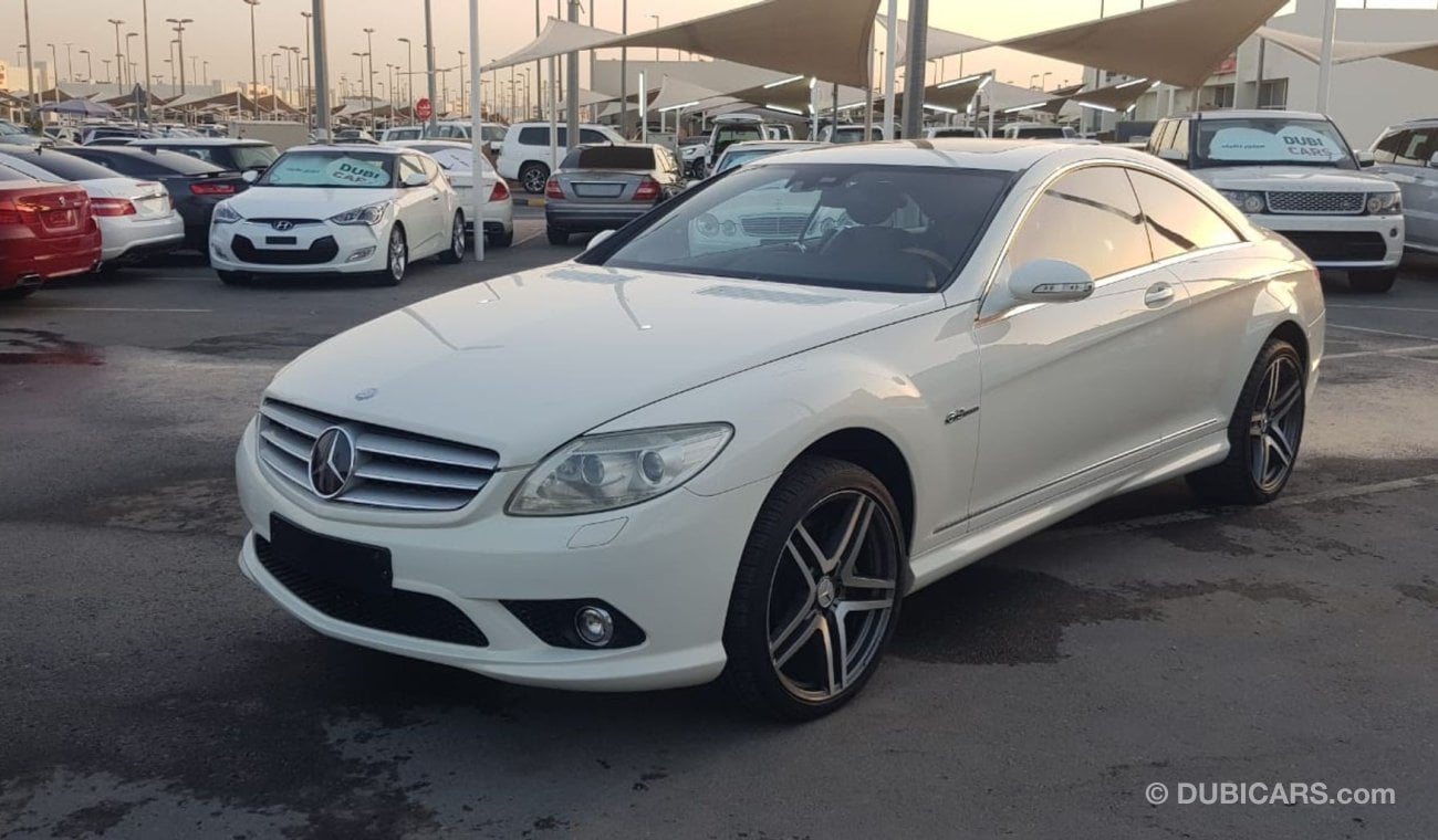 مرسيدس بنز CL 500 موديل 2008 خليجي حاله ممتازه من الداخل والخارج فل مواصفات كراسي جلد ومثبت سرعه وتحكم كهربي كامل ونظا