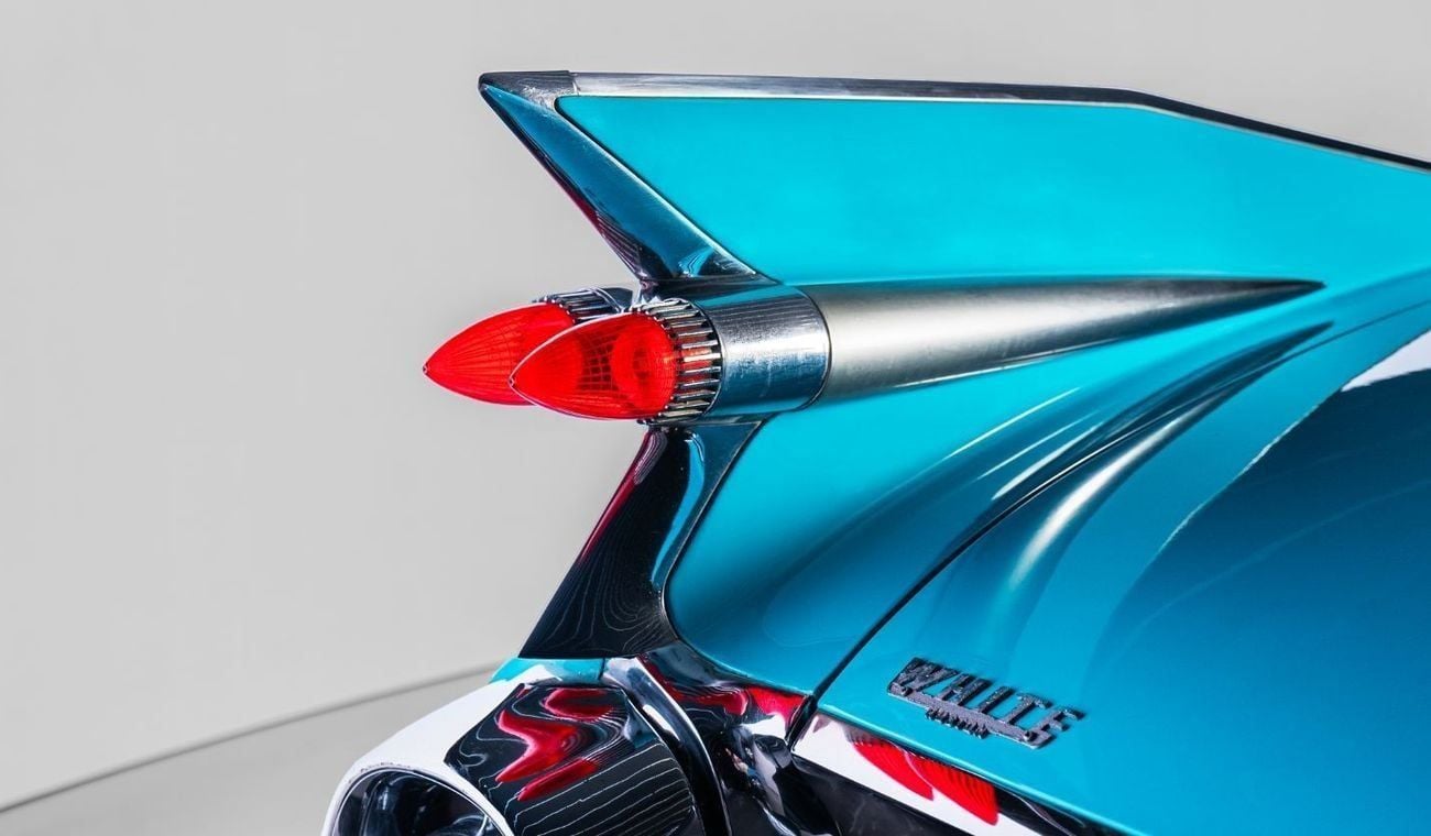 كاديلاك دي فيل كوبيه Original interior