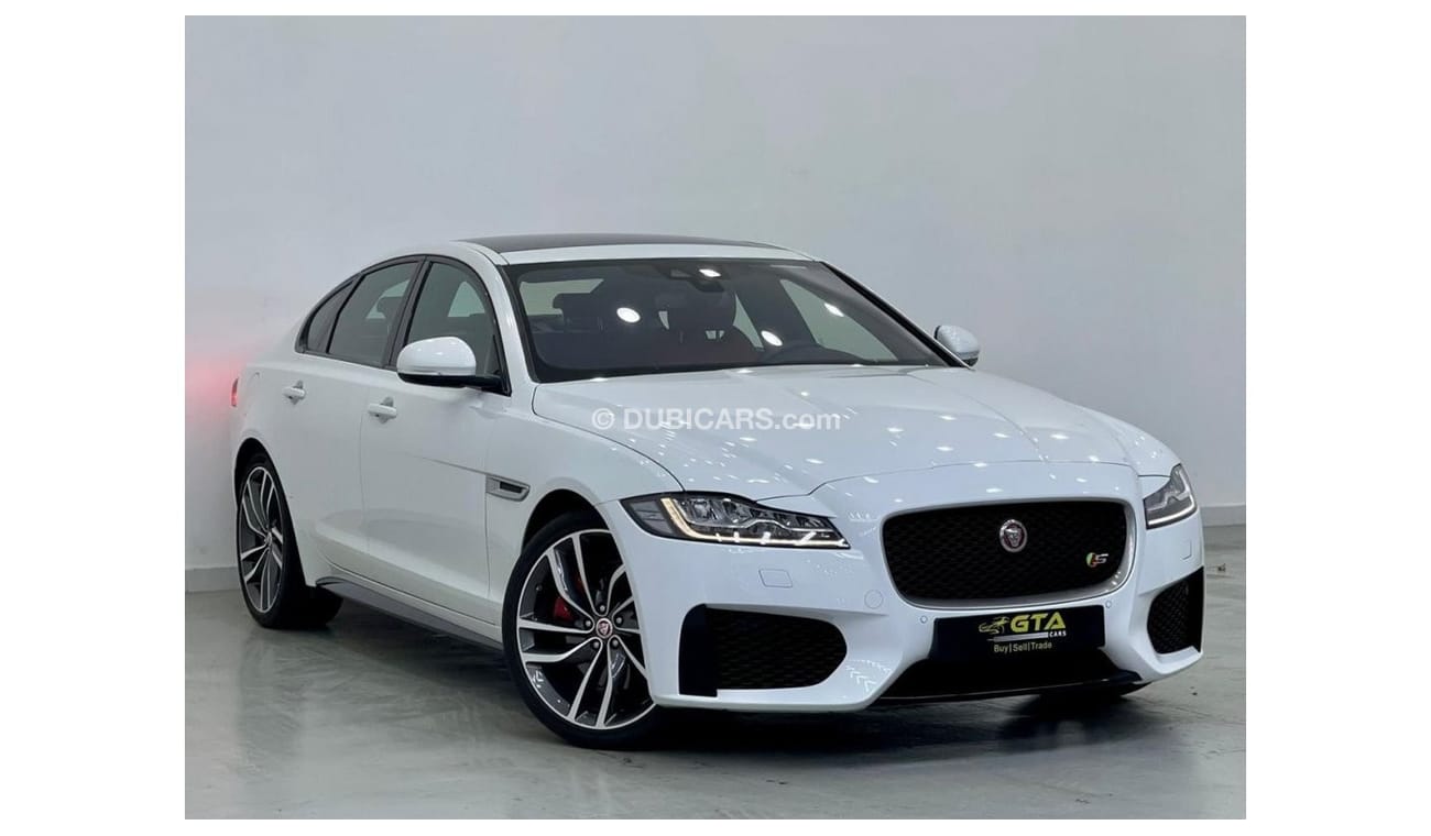 Jaguar XF S S 2018 Jaguar XF S V6, 2023 Jaguar Warranty + Service Package, Very Low KMs, GCC
