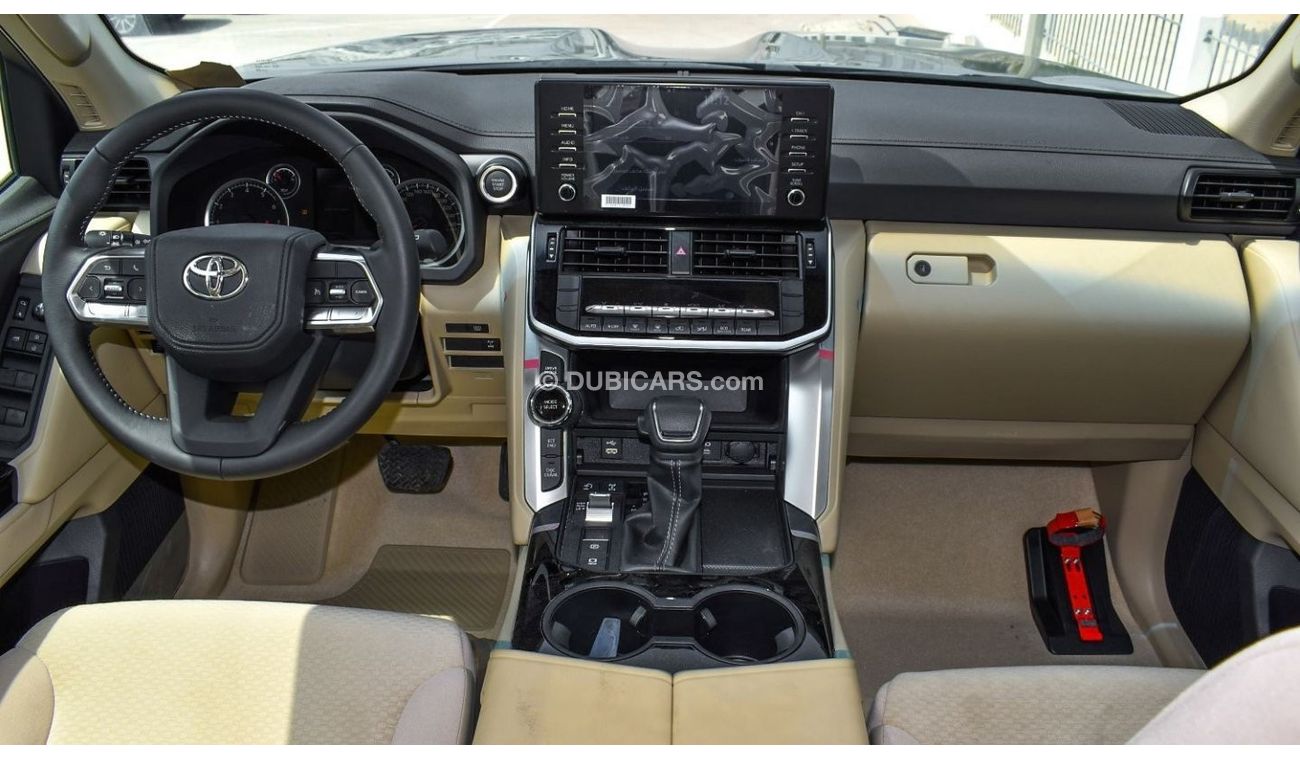 Toyota Land Cruiser 2023 Toyota LC300 3.5 TT GXR 18" AL P AT - Black inside Beige