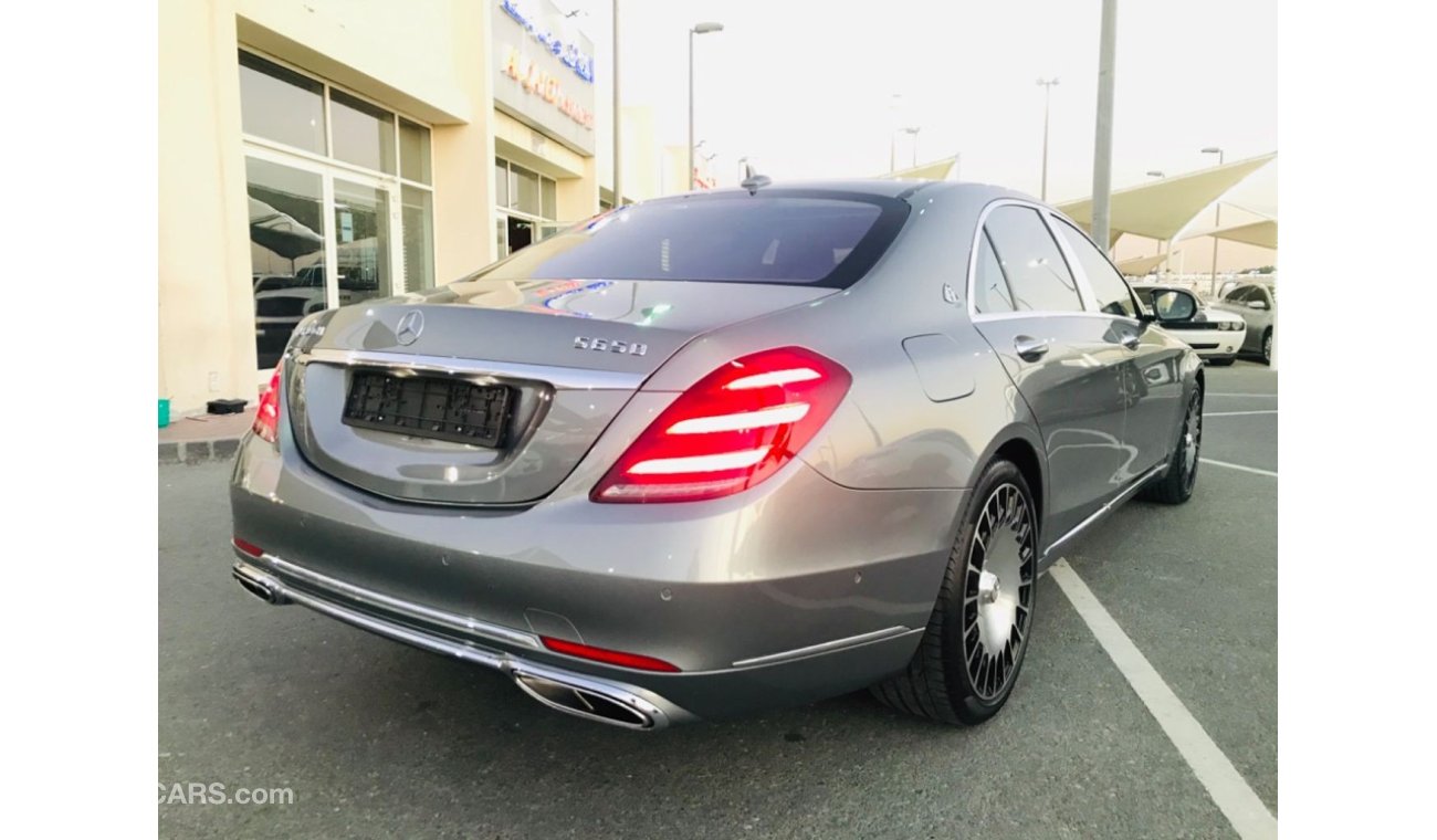 مرسيدس بنز S 550 مرسيدس بحاله ممتازه محول maybach اصلى