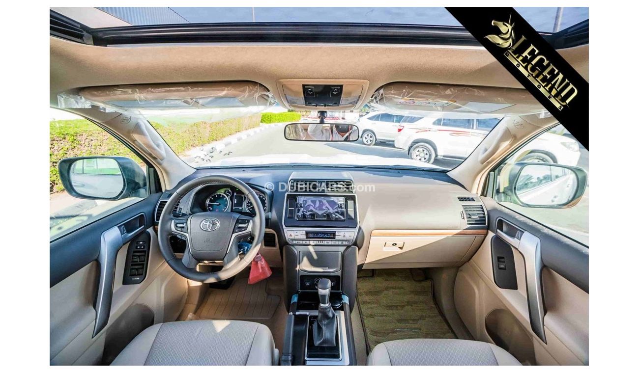 Toyota Prado 2021 Toyota Prado 2.7L VX V4 | Floor Mounted Spare Wheel | Export Outside GCC