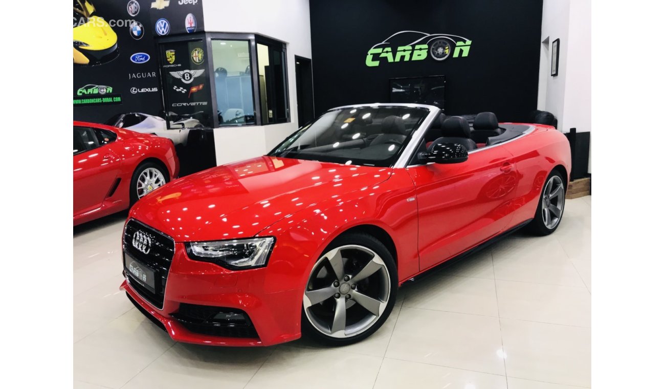 أودي A5 35TFSI CONVERTIBLE S LINE - 2016 - GCC - ONE YEAR WARRANTY - ( 1,380 AED PER MONTH )