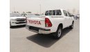 تويوتا هيلوكس PICKUP 2.4L ENGINE 2019 MODEL BASIC OPTION WITH SILVER CHROME MANUAL TRANSMISSION DIESEL