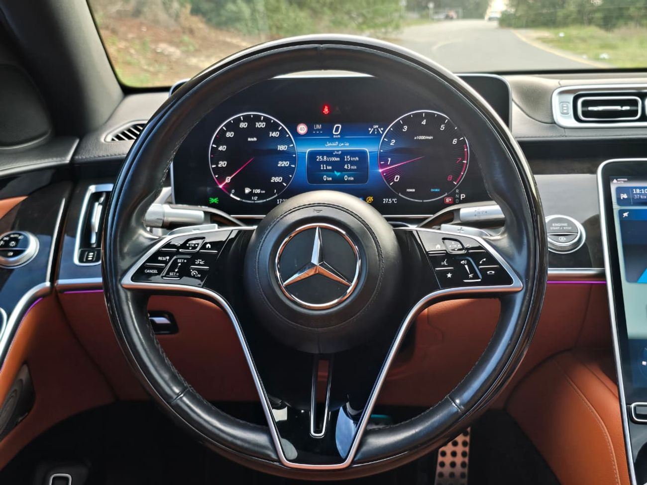 Mercedes-Benz S 500 4MATIC 3.0L MERCEDES S500 2021 GCC // ORGINAL PAINT // FULL OPITION // P0ERFECT CONDITION