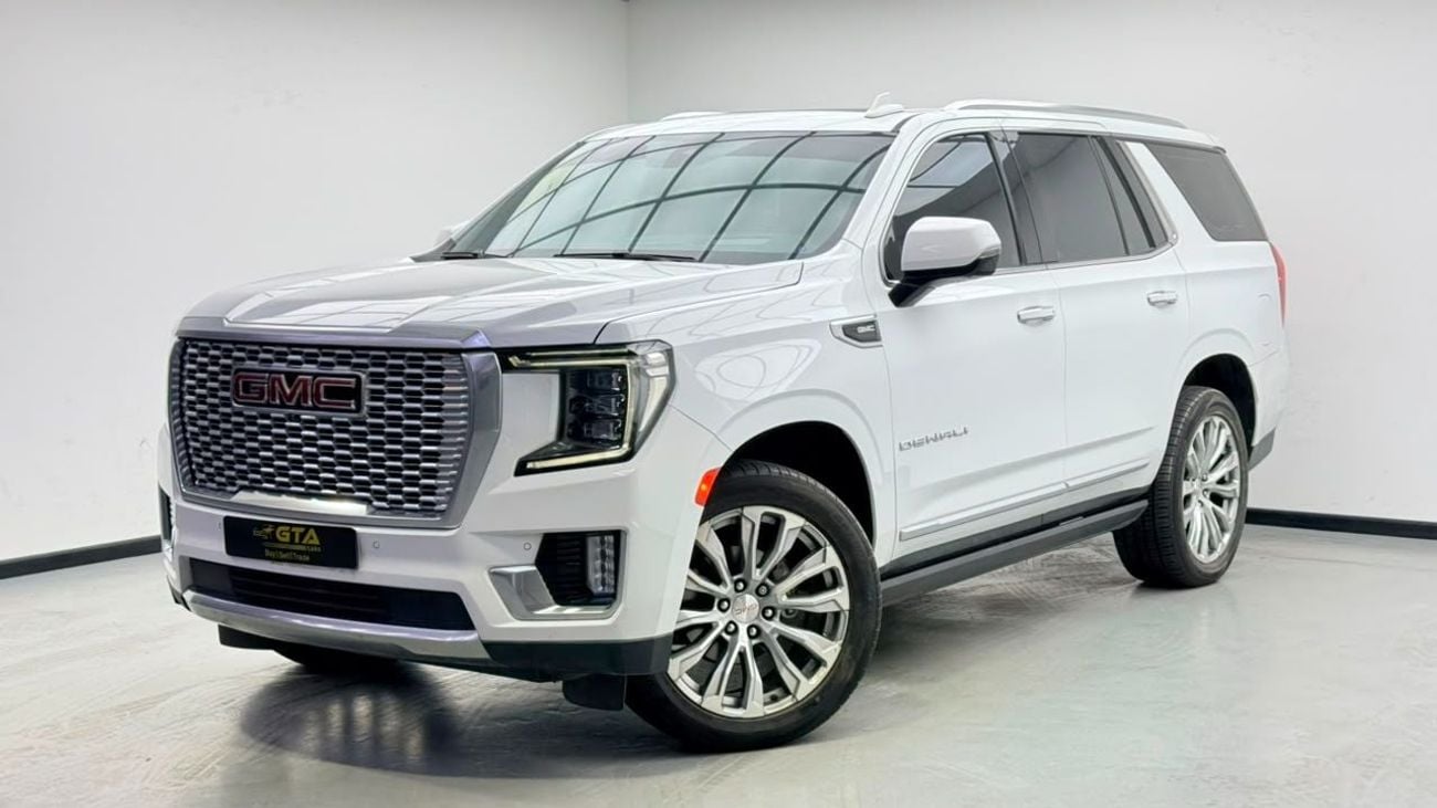 GMC Yukon 2022 GMC Yukon Denali, GMC Service History, 1 Year Warranty, Excellent Condition, GCC