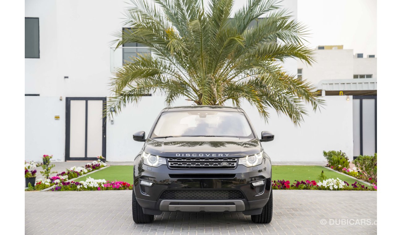 Land Rover Discovery Sport - Service Contract Till 2021 - AED 1,743 Per Month - 0% DP