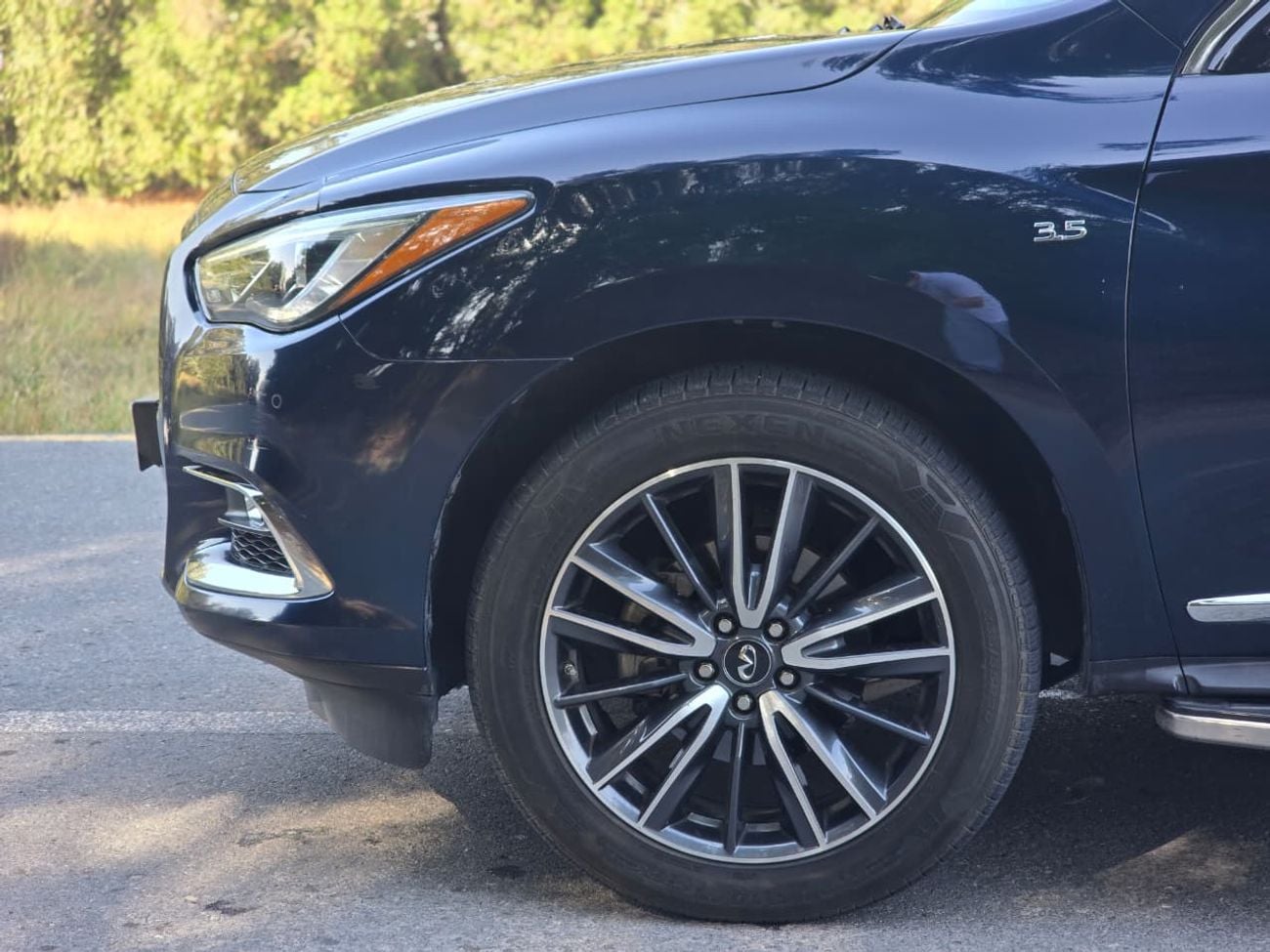 Infiniti QX60 LUXURY 2017 GCC FULL SERVICE HISTORY AVAILABLE | ORGINAL PAINT | ACCIDENT FREE | SINGLE OWNER