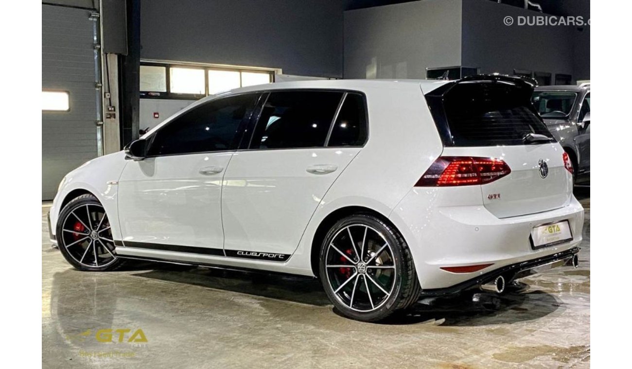 فولكس واجن جولف 2017 GTI CLUBSPORT 5 doors very unique dealer warranty...