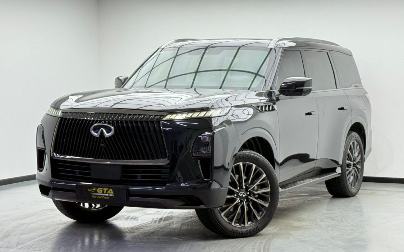 Infiniti QX80 Autograph Bench Chairs 3.5L 2025 Infiniti QX80 Autograph, 5 Years Infiniti Warranty, Full Infiniti S