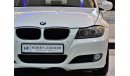 BMW 316i ORIGINAL PAINT ( ثبغ وكاله ) BMW 316i 2012 Model!! in White Color! GCC Specs