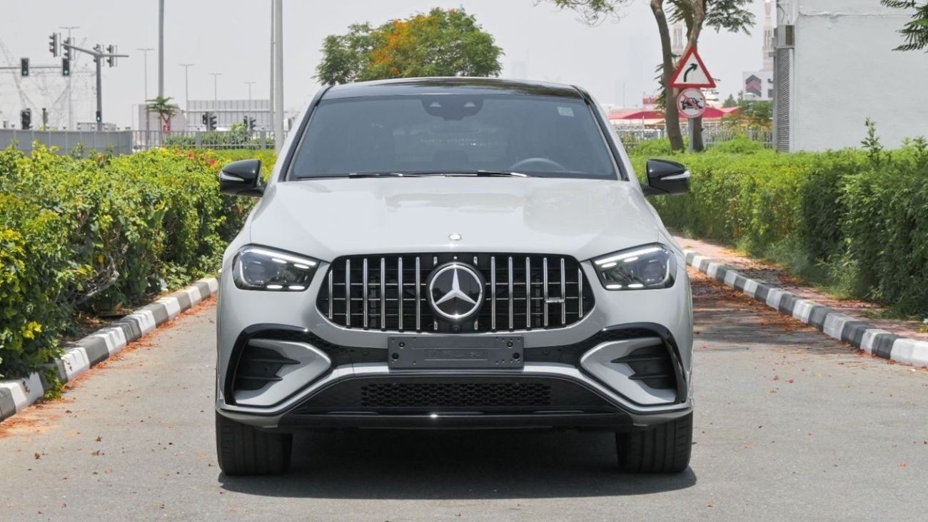 مرسيدس بنز GLE 53 Mercedes-Benz GLE53 AMG Coupe, Luxury Wood Interior, New Facelift | Alpine Grey | 2024