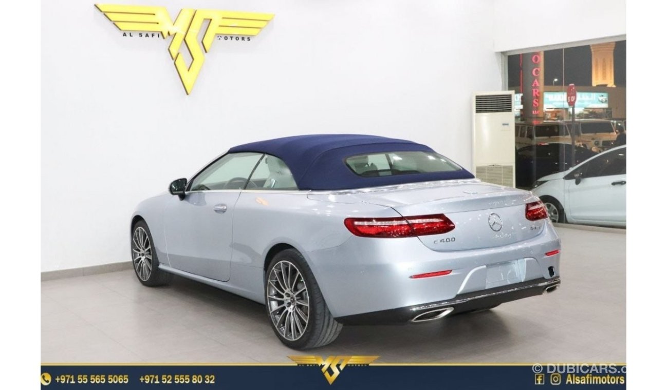 مرسيدس بنز E 400 كوبيه SOFT TOP CONVERTIBLE - 2018 - UNDER WARRANTY - IMMACUALTE CONDITION