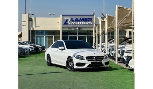 Mercedes-Benz C 200 1500 Monthly payments / C200 2015 / GCC / FUll option / No any accidents