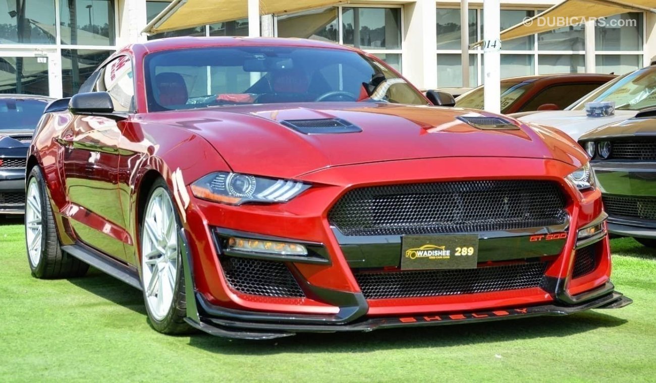 فورد موستانج 50th Anniversary Mustang GT V8 5.0L 2015/ Premium FullOption/ 2020 Shelby Body Kit/ Good Condition