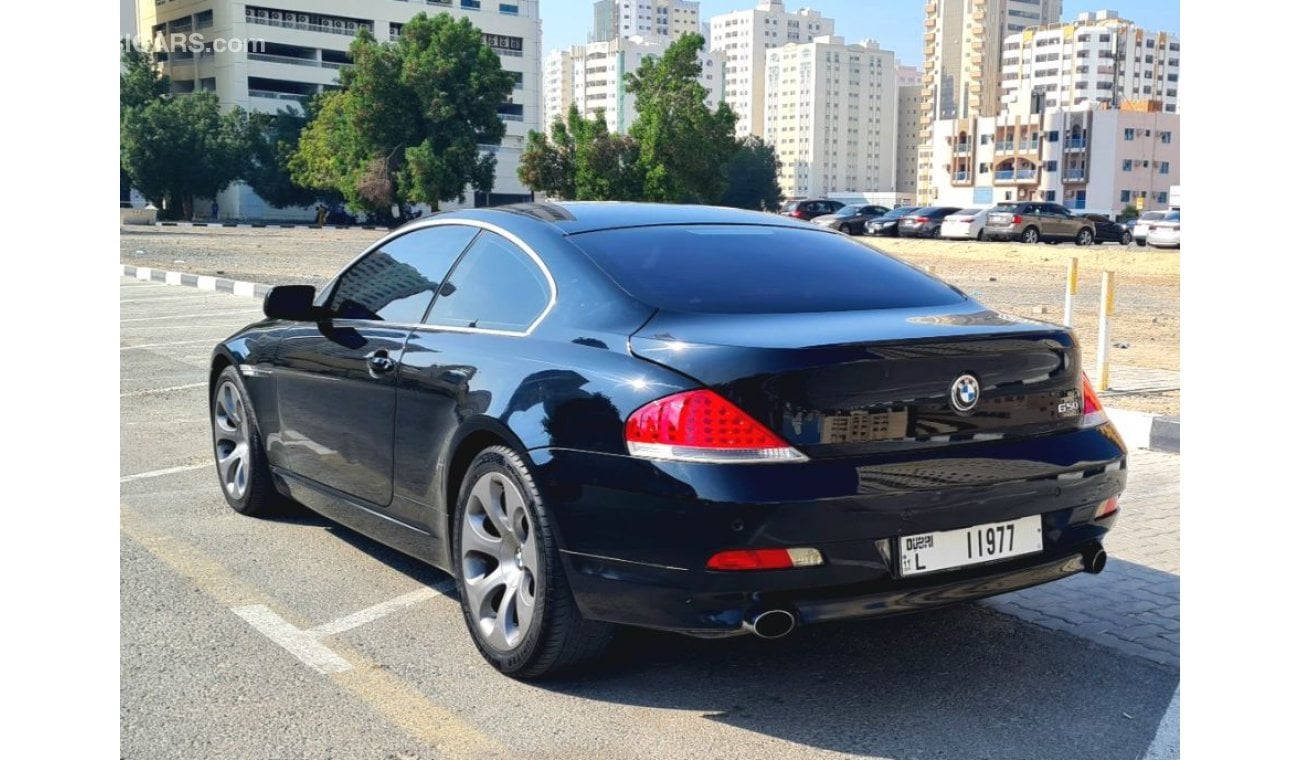 BMW 650i BMW 2007 GCC 650i  FULL OPTION