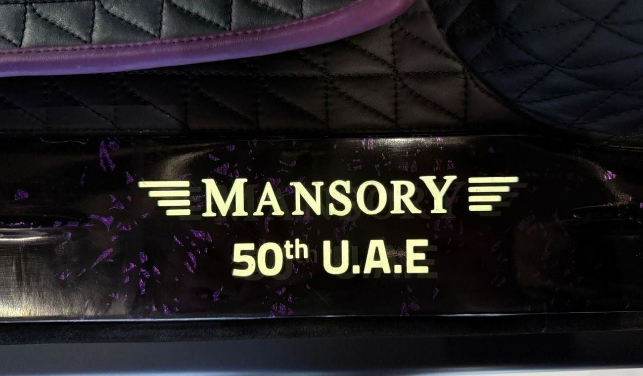 رولز رويس كولينان 2021 Rolls Royce Cullinan Mansory Special 50th UAE, 1 OF 2