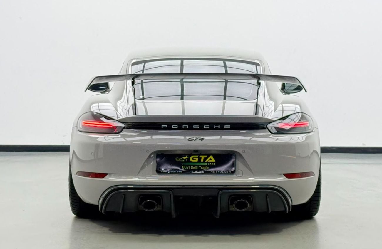 بورش كايمان GT4 2020 Porsche Cayman GT4, Warranty, Full Service History, Low Km, Excellent Condition, GCC