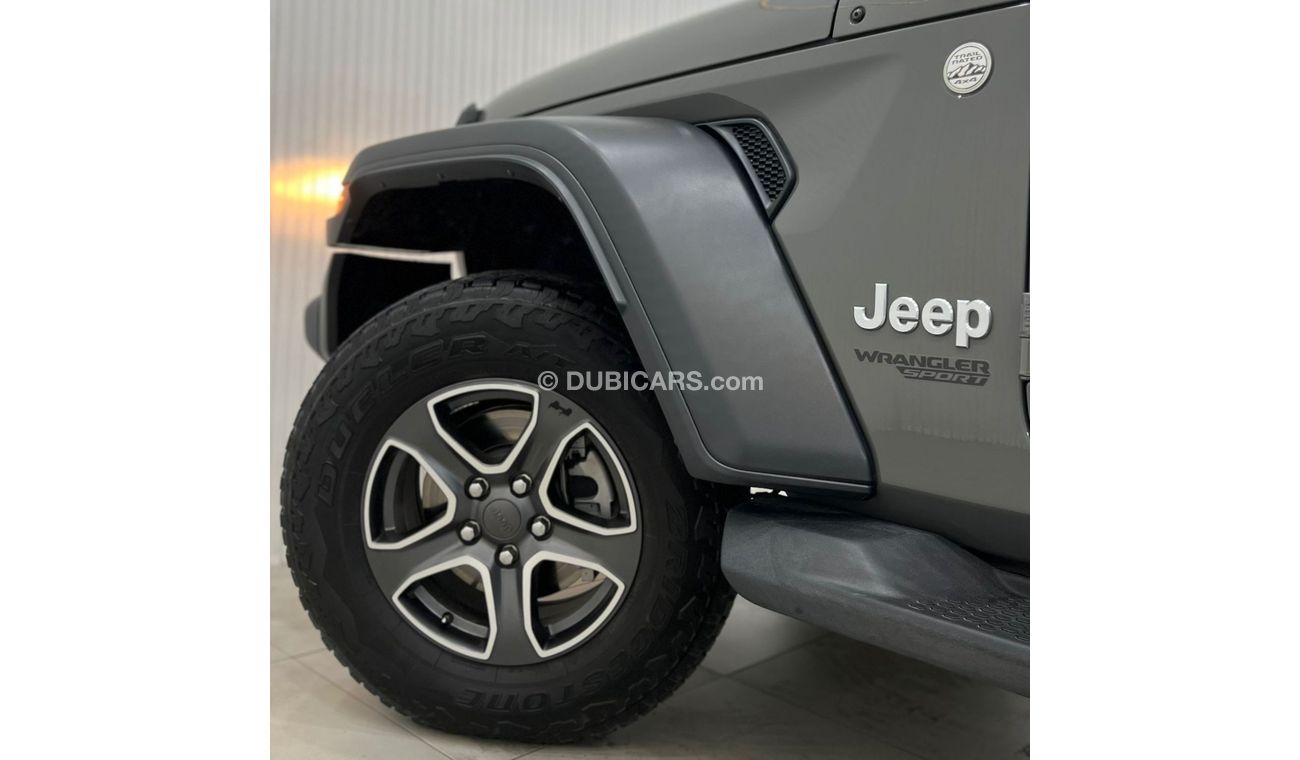 Jeep Wrangler 2020 Jeep Wrangler JL Sport, Jeep Warranty + Service Contract, GCC
