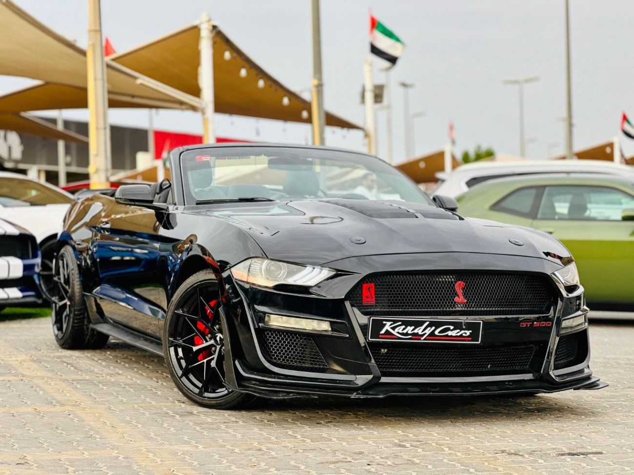 فورد موستانج GT Convertible | Shelby Kit | Rear View Mirror | Paddle Shifters | # 57577